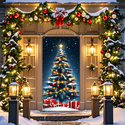 🎄Christmas Door Frame Banner – Festive Santa, Snowman & Holiday Designs🎅🎁
