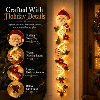 ⏳ 50% OFF TODAY – 🎄 Glowing Christmas Door Hanger | Light Up Your Doorway with Christmas Magic✨