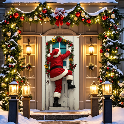 🎄Christmas Door Frame Banner – Festive Santa, Snowman & Holiday Designs🎅🎁