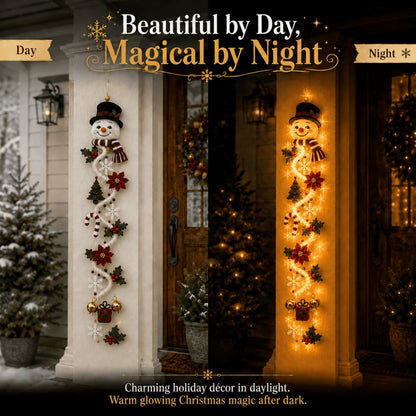 ⏳ 50% OFF TODAY – 🎄 Glowing Christmas Door Hanger | Light Up Your Doorway with Christmas Magic✨